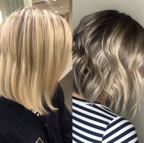 Haircuts To Fix Damaged Hair, Blonde Breakage Hair, Best Haircut For Damaged Hair, Haircut For Damaged Hair Medium, Hair Color Ideas For Damaged Hair, Damaged Hair Before And After, Hair Color For Damaged Hair, How To Restore Damaged Hair, Blond To Dark Hair Before And After