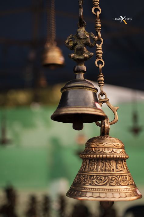 Temple Bell, Arte Yoga, Temple India, Indian Temple Architecture, Temple Bells, Temple Photography, Lord Balaji, Temple Architecture, Best Meditation