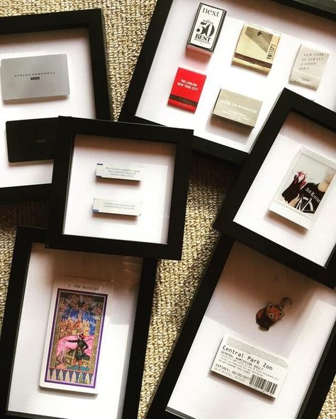 Framed Matchbooks, Hotel Keys, Ideas Decoracion, Gallery Wall Inspiration, Gallery Walls, Art Photos, Wall Gallery, Inspiration Wall, Diy Art