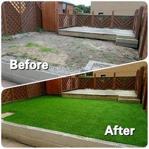 Artificial Turf Backyard, Artificial Grass Garden, Grass Backyard, Artificial Grass Backyard, Turf Backyard, Landscape Gardening, Family Backyard, Outdoor Structure, Astro Turf