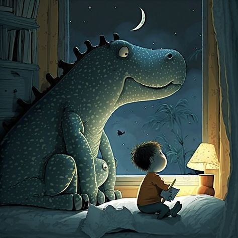 But what many readers may not know is the story behind the book’s creation. According to Yolen, the idea for “How Do Dinosaurs Say Goodnight” came from a conversation she had with her son, who was fascinated by dinosaurs at the time Jane Yolen, Night Story, Say Goodnight, Good Night Story, Whimsical Illustration, Bedtime Stories, Read Aloud, Dinosaurs, Good Night