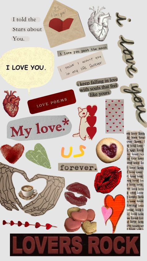 Couple Stickers For Scrapbook, Printable Love Stickers, Love Stickers Printables Scrapbooking, Scrapbook Love, Cute Scrapbooks, Zestaw Ikon, Online Scrapbook, Retro Phone Case, Love Collage