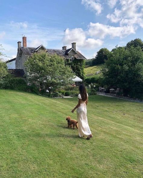 Behind Blue Eyes, Large House, French Countryside, Dream Lifestyle, Old Money Aesthetic, Future Life, The Grass, Country Life, Farm Life