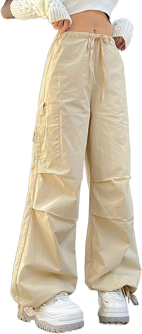 Low Waist Cargo Pants, Low Waist Cargo, Waist Cargo Pants, Khaki Cargo Pants, Baggy Cargo Pants, Sweatpants Style, Tan Pants, Beige Pants, Womens Sweatpants