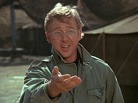 M*A*S*H: Season 1, Episode 12 Dear Dad (17 Dec. 1972) William Christopher , Father Francis Mulcahy, mash, Father Mulcahy, William Christopher, Mash 4077, Hogans Heroes, Alan Alda, Tv Head, Dads Favorite, No One Loves Me, The Grim