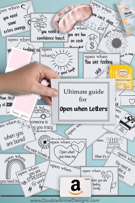 Envelope Gift Ideas Open When Letters, Open When For College Students, Open When Letters For Daughter, Open When Letters For College Son, Open When Envelopes For College, Open When Letters For Husband, Open When Letters For College Freshman, Open When Envelope Ideas, Open When Gift Ideas