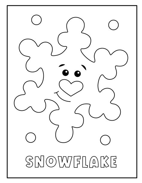 Enter a world of cuteness and winter charm with our Adorable Kawaii Snowflake Coloring Page! This endearing illustration captures the essence of kawaii style, inviting you to infuse your coloring skills into creating a snowflake that's as cute as it is festive. You Will Receive : ✔ 1 PDF Coloring Page " Dimensions : 8.5 x 11 inches Snowflake Coloring Pages Free Printable, Snowflake Preschool Crafts, January Coloring Pages, Kawaii Snowflake, Daycare Job, Winter Sports Crafts, Snowflakes For Kids, Winter Coloring Pages For Kids, January Themes