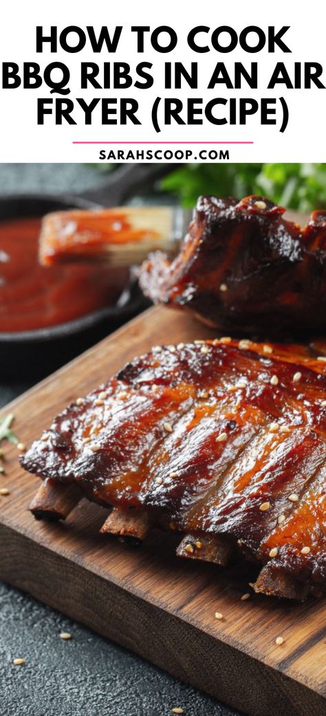 Master the Art of BBQ Ribs! Discover our foolproof air fryer recipe today and impress your loved ones! #recipes #airfyer Airfryer Ribs Recipes, Ribs Air Fryer Recipes, Ribs In Air Fryer, Air Fryer Ribs, Boneless Pork Ribs, How To Make Bbq, Tender Ribs, Country Style Ribs, Rack Of Ribs