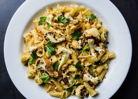 38 Cauliflower Recipes We Want to Eat All the Time - Bon Appétit Cauliflower Pasta Recipes, Parm Pasta, Cheese Cauliflower, Parmesan Butter, Roast Cauliflower, Garlic Cauliflower, Parmesan Cauliflower, Cauliflower Pasta, Vegetarian Pasta Recipes