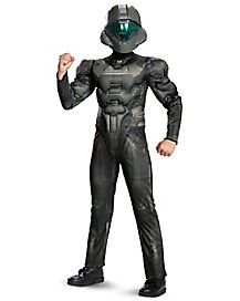 Become one of the best Spartan-IV soldiers in the #Halo series when you suit up in this Edward Buck #costume. #SpiritHalloween Halo Halloween, Spartan Soldier, Soldier Costume, Halo Spartan, Halo Series, Halo Collection, Marine Veteran, Muscle Boy, Costumes For Teens