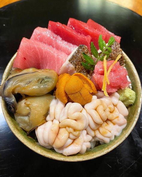 Sashimi Aesthetic, Sashimi Bowl, Food Fantasy, Japan Food, Food Drawing, Food Obsession, Healthy Meal Prep, Cafe Food, Food Illustrations