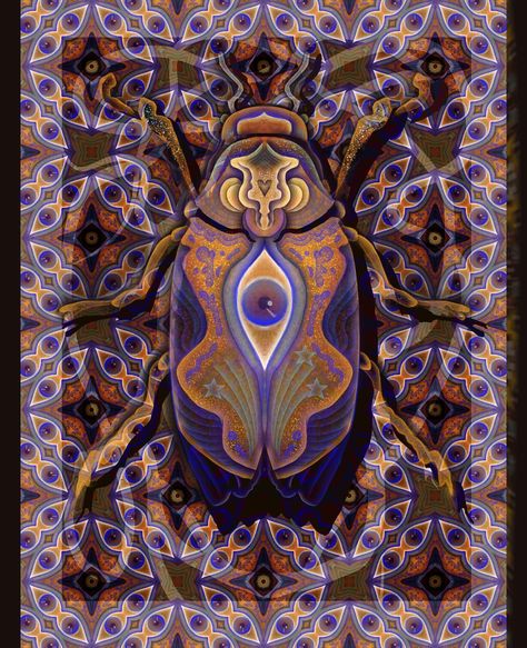 The Synchronicity golden scarab beetle of Carl Jung ~ El escarabajo dorado de la Sincronicidad de Carl Jung 🪲🪞✨ Digital Illustration 🌻 read the full story on my reel ✨ Golden Scarab, Scarab Beetle, Carl Jung, Digital Illustration, On Instagram, Instagram, Art