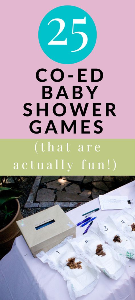 Hilariously Fun Co-Ed Baby Shower Games Funny Co-ed Baby Shower Games, Couples Baby Shower Games Funny, Coed Shower Games, Fun Interactive Baby Shower Games, Fun Co Ed Baby Shower Games, Fun Baby Shower Games Co Ed, Baby Shower Games For Coed Showers, Baby Shower For Coworker, Baby Ahower Games