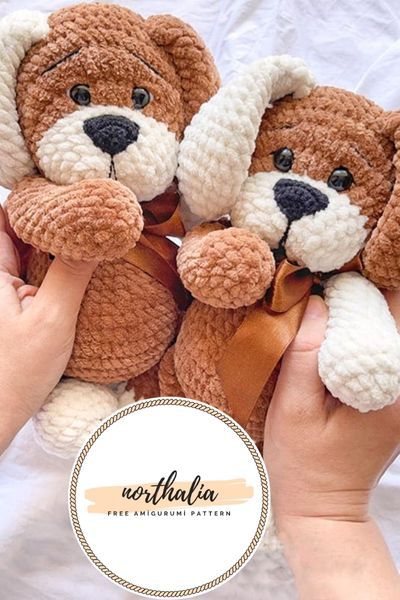 Crochet Chenille Teddy Bear Pattern, Crochet Plush Toy Free Pattern, Crochet Plush Animals Free Patterns, Free Teddy Crochet Pattern, Plush Dog Crochet Pattern, Crochet Plush Dog Free Pattern, Free Crochet Dog Patterns Amigurumi, Crochet Puppy Dog Amigurumi Free Pattern, Crochet Dog Plushie Free Pattern