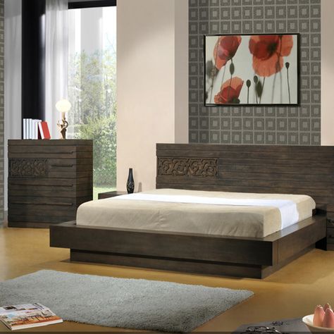 King size bed in Belgian Oak with storage with 2 night stands, dresser and mirror. Dresser And Mirror, Dressing Table Design, Night Stands, King Size Bed, Dressing Table, Side Tables, King Size, Table Design, House Ideas