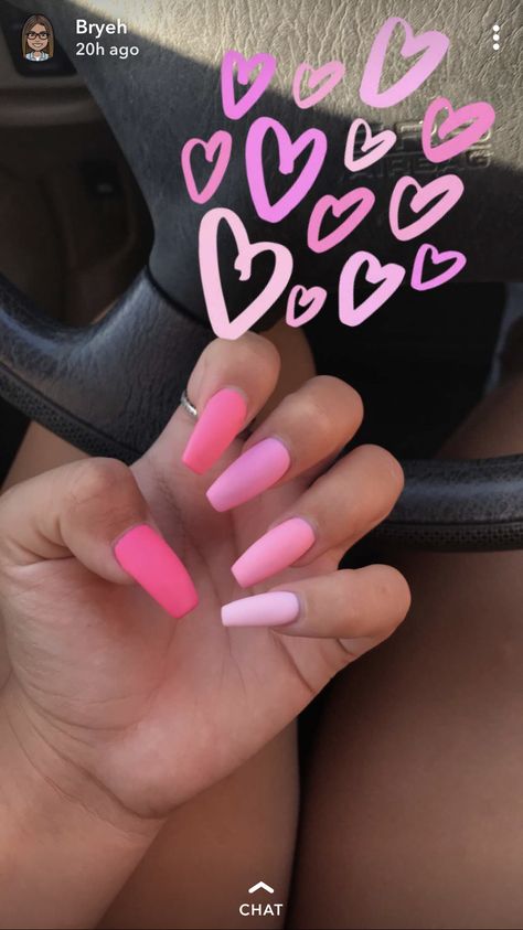 2019 Nails, Summer Acrylic Nails, Nagel Inspo, Pink Acrylic Nails, Acrylic Nails Coffin, Coffin Nails Designs, Pretty Acrylic Nails, Summer Nail, Nail Arts