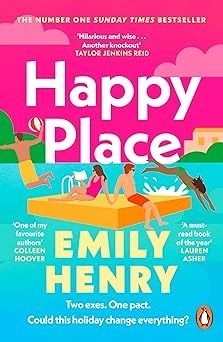 Happy Place: A shimmering new novel from #1 Sunday Times bestselling author Emily Henry : Henry, Emily: Amazon.co.uk: Books Emily Henry Happy Place, Happy Place Emily Henry, Blake Lively And Ryan Reynolds, Miranda July, The Perfect Couple, Books Fiction, Emily Henry, Holiday Romance, Summer Books