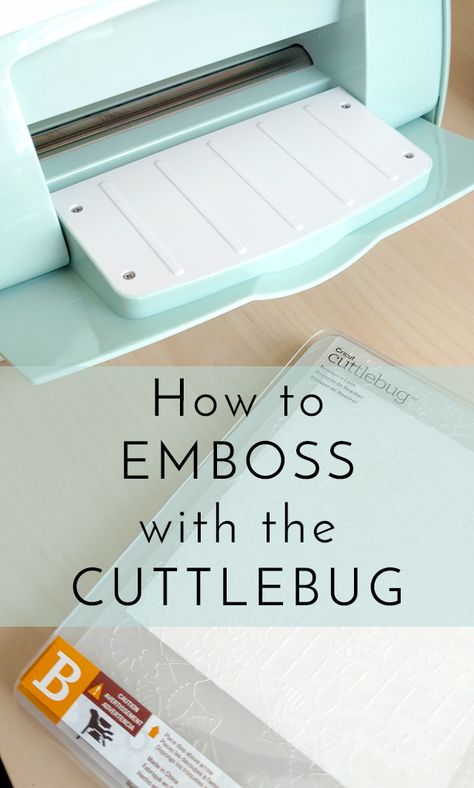 I love the Cricut Cuttlebug for embossing - there are so many ways you can decorate the paper after too! Click for more details. #ad #cricutmade Cuttlebug Machine, Embossed Cards Handmade, Cuttlebug Embossing Folders, Card Making Tools, Cricut Cuttlebug, Embossing Techniques, Card Making Tips, Embossing Machine, Embossed Paper