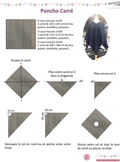 Poncho From Shawl, Ponchos Diy, How To Make A Poncho, Diy Poncho, Poncho Diy, Poncho Tutorial, Fleece Shawl, Poncho Pattern Sewing, Prayer Shawl Patterns