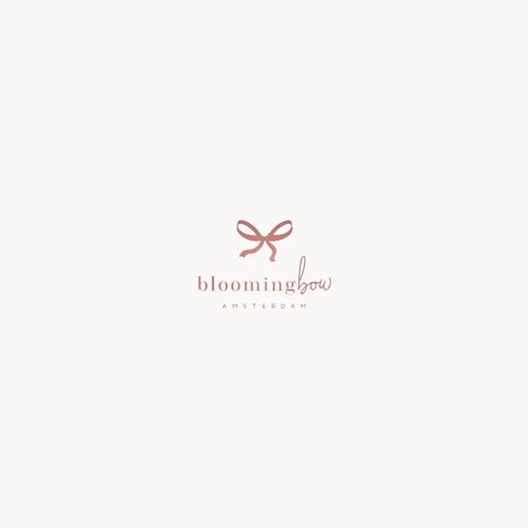 Elegant Bow Logo Design for Boutiques, Beauty Salons, and Photographers. Perfect for Etsy.#fontlove #typographytuesday #fontobsessed #fontinspiration #fontaddict #fontcrush #fontgoals #fontdesign #fontcollection #fontsofinstagram Coquette Logo, Bow Logo Design, Bohemian Logo Design, Boutique Logos, Logo Design Elegant, Bow Logo, Whimsical Logo, Makeup Logo Design, Bubble Letter Fonts