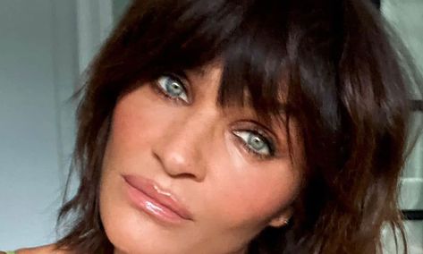 Helena Christensen's latest hair transformation is a must see Helena Christensen Hair Short, Helena Christensen Hair, Hollywood Hair, Celebrity Friends, Helena Christensen, Latest Hair, Fun Hair, Hair Makeover, Celebrity Beauty