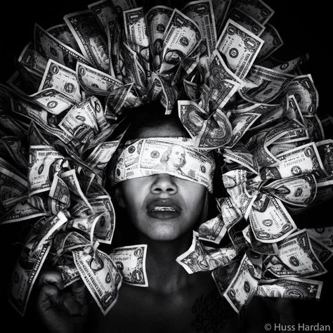 Saatchi Art is pleased to offer the photograph, "A&O - The Color of Money - Perception Blinded - Limited Edition 1 of 25," by Huss Hardan, available for purchase at $1,080 USD. Original Photography: Black & White, Paper, Photo on Paper. Size is 20 H x 20 W x 1 in. Money Design Art, Power Of Money, The Color Of Money, Money Poster, Black Museum, 7 Sins, Glass Photography, Money Design, Graffiti Style Art