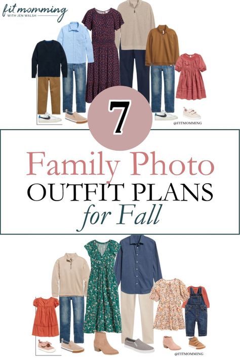 Capture beautiful memories with these Family Photo Outfit Ideas perfect for the fall season. Explore different Family Picture Colors that complement the autumn backdrop, making your Family Photography stand out. From neutrals to warm tones, find the perfect look to make your photos timeless and memorable! Fall Theme Family Pictures, White And Khaki Family Pictures, Casual Fall Family Picture Outfits, Fall Color Family Picture Outfits, Casual Family Pictures Outfits, Outfits For Family Photos, Neutral Family Photos, Fall Photo Outfits, Fall Family Photography