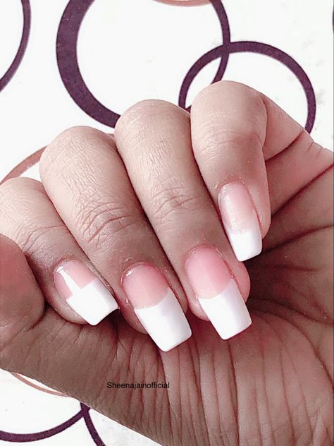 Here is step by step guide to apply fake nail tips How To Make False Nails At Home, How To Do Gel Nails At Home Step By Step, Daisy Acrylic Nails, Daisy Nail Art, Fake Nail Tips, Acrylic Nails At Home, Chic Nail Art, Kiss Nails, Gel Nail Tips