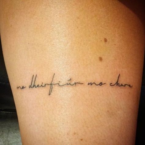 Irish Tattoos For Women Quotes, Ireland Travel Tattoo, Irish Language Tattoo, Irish Couple Tattoos, Irish Fine Line Tattoo, Ireland Tattoo Ideas Small, Irish Quotes Tattoos, Irish Symbol Tattoos, Celtic Tattoo For Women Irish