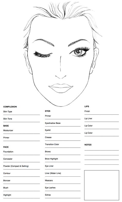 Face Map Makeup, Makeup Artist Face Chart, Printable Makeup Face Chart, Makeup Face Charts Blank Printable, Makeup Practice Sheets Mac Face Charts, Makeup Workshop Ideas, Blank Face Template Makeup, Makeup Placement Face Chart, Makeup Charts Face