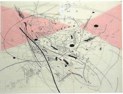 Grey Area / Julie Mehretu | ArchDaily Ingrid Calame, Julie Mehretu, Graphic Score, Action Painting, Inspirational Artwork, Artwork Images, Abstract Painters, Painting Projects, Art Classes