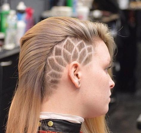 2024's Top 19 Undercut Hairstyles: Bold & Beautiful Trends for Every Woman Undercut Designs Side Of Head, Side Undercut Designs, Undercut Ideas For Women, Under Hair Shaved, Undercut Ideas, Shaved Haircut, Undercut Design, Hairstyles And Colors, Celebrities Hairstyles