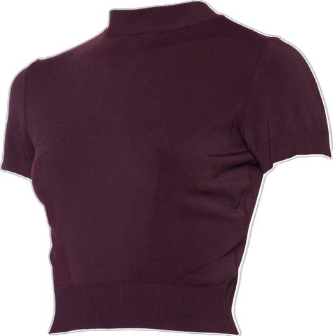 Png Clothes, Outfit Png, Stil Inspiration, Top T Shirt, Cropped Top, Dream Clothes, Vintage Tops, Eggplant, Aesthetic Clothes