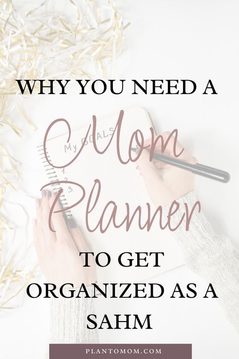 Stay At Home Mom Organization, Mom Agenda Planner, Mom Planner Ideas, Sahm Planner, Stay At Home Mom Planner, Mom Daily Planner, Best Planners For Moms, Mom Organization, Using A Planner