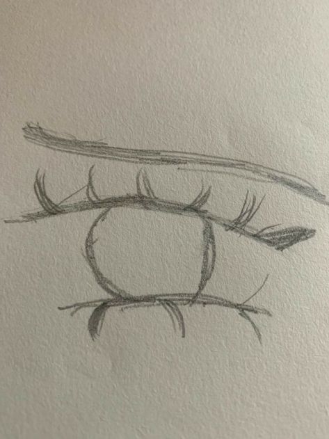 Simple Eyes Drawing Easy, Art Sketches Eyes Easy, Drawing Sketches Eyes, How To Draw Eyes Easy, Art Sketches Eyes, Eyes Drawing Easy, Eye Doodles, Eye Drawing Easy, Easy Line Art