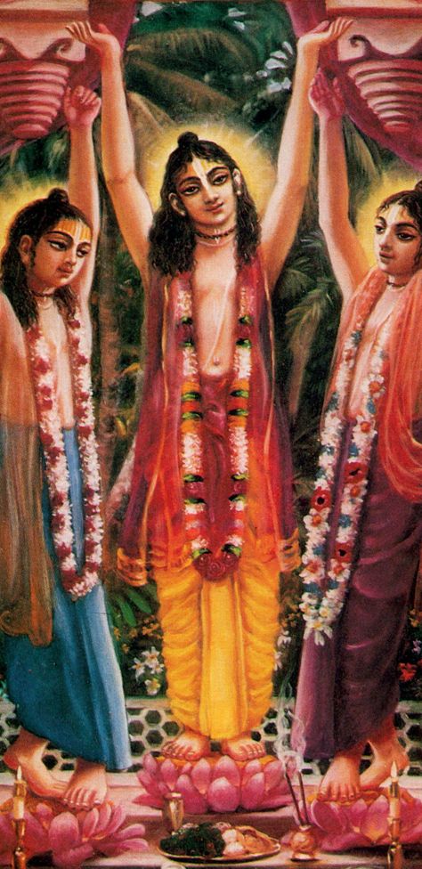 Caitanya Mahaprabhu | The Hare Krishna Movement Bhakti Movement, Caitanya Mahaprabhu, Learning Patience, Bhagavad Gita, Radhe Krishna, Hare Krishna, The Kingdom Of God, Hindu Art, Written By