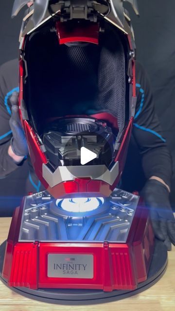 Jake Myers on Instagram: "You’re not a marvel fan without this helmet. @killerbody_com #unboxing #ironman #marvel #asmr #tonystark #iamironman" Ironman Helmet, Marvel Fan, November 17, Tony Stark, Iron Man, Marvel, Fan, On Instagram, Instagram