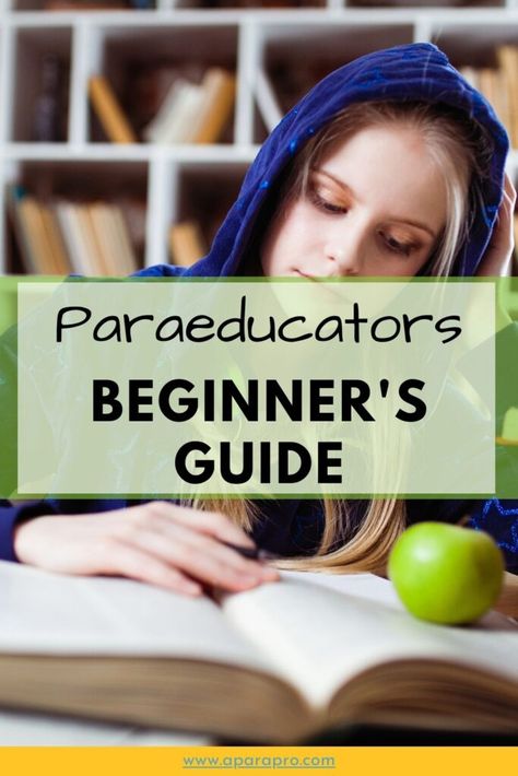 A Beginner's Guide for Paraeducators - A Para Pro High School Paraprofessional, Middle School Paraprofessional, Paraprofessional Training Special Education, Special Education Paraprofessional Tips, Kindergarten Paraprofessional, Paraeducator Tips, Paraprofessional Tips, Sped Paraprofessional, Paraeducator Outfits