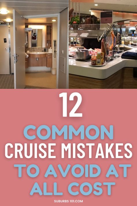 Are you making these common cruise mistakes? Even if you're an experienced cruiser, you might still be overpacking or ordering wine by the glass. These are common cruise mistakes that many cruisers tend to make during their cruise vacation. First-time cruisers will find these cruise tips helpful to ensure they have a smooth and enjoyable trip. Cruise Essentials Packing Lists Carnival, Cruise Travel Tips, Cruise Travel Hacks, Carnival Cruise Hacks, Cruise Pics Ideas, Royal Caribbean Cruise Tips, Carnival Breeze Cruise, Cruise Must Haves, First Time Cruise Tips