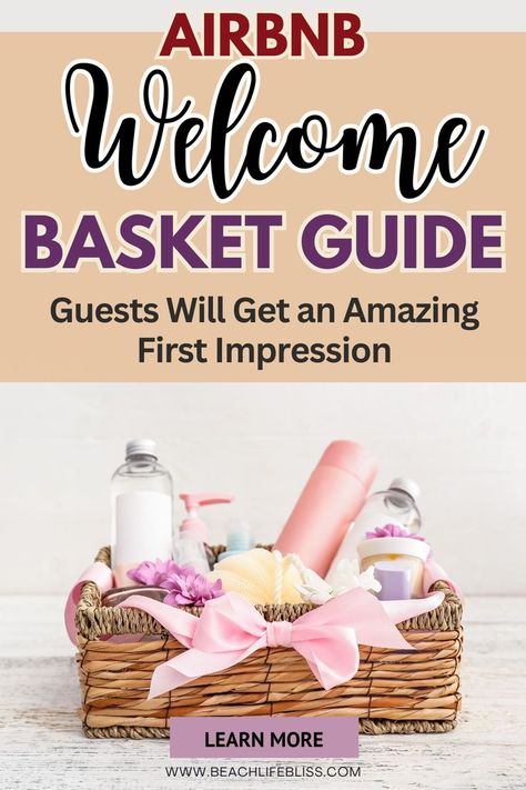 Welcome home basket