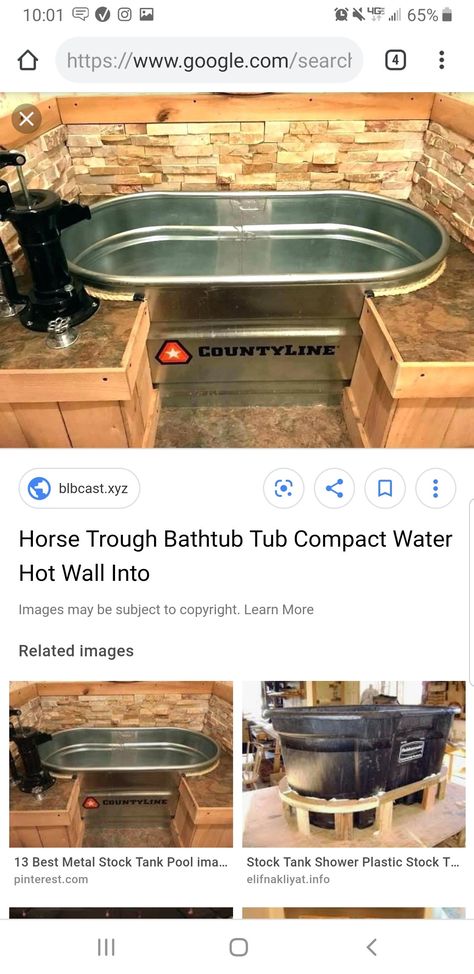 Feed Trough Bathtub, Horse Trough Bathtub Bathroom, Trough Tub Bathtubs, Water Trough Bathtub Bathroom, Galvanized Stock Tank Bathtub, Stock Tank Bathtub Diy Bathroom, Cow Trough Bathtub, Stock Tank Bathtub Diy, Witchy Camping