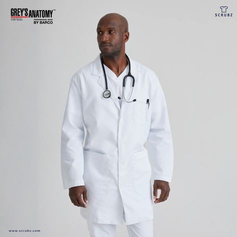 The white coat is a powerful symbol of expertise and reassurance. Discover the ultimate in comfort and functionality with our men's Grey's Anatomy™ by Barco Classic lab coat, featuring soft-touch fabric and a sleek design. #GreysAnatomy #LabCoat #MedicalFashion #HealthcareStyle House Keeper, Wrinkle Release, Medical Fashion, Professional Wear, Scrub Sets, White Coat, Grey's Anatomy, Soft Hands, Greys Anatomy