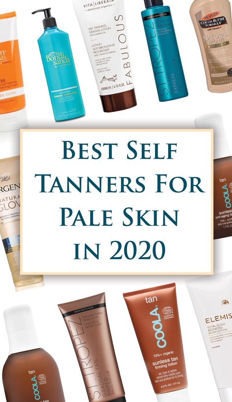 Best Fake Tan For Pale Skin, Best Tanning Products For Pale Skin, Self Tanner For Pale Skin, Best Self Tanning Lotion, Best Self Tan, Best Sunless Tanner, Fake Tan Lotion, Good Fake Tan, Self Tanning Tips