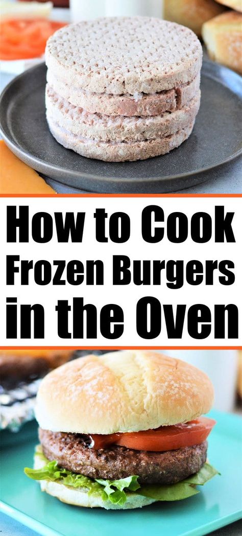 Best Way To Cook Frozen Hamburger Patties, Bake Frozen Hamburger Patties Oven, Baked Frozen Burger Patties, How To Cook Frozen Burgers In Oven, Frozen Burgers In The Oven, Baked Frozen Hamburger Patties, Frozen Hamburgers In The Oven, Oven Baked Turkey Burgers, Frozen Beef Patties Recipes