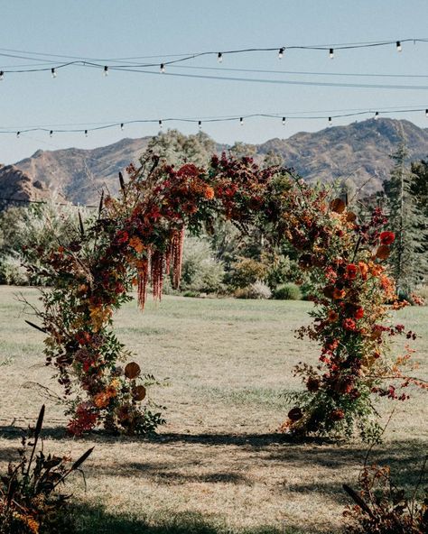 Wedding Fall Decor, Rustic Barn Weddings, October Celebrations, Boho Backyard, Fall Wedding Arches, Fall Wedding Ceremony, Floral Arch Wedding, Arch Flowers, Outdoor Fall Wedding