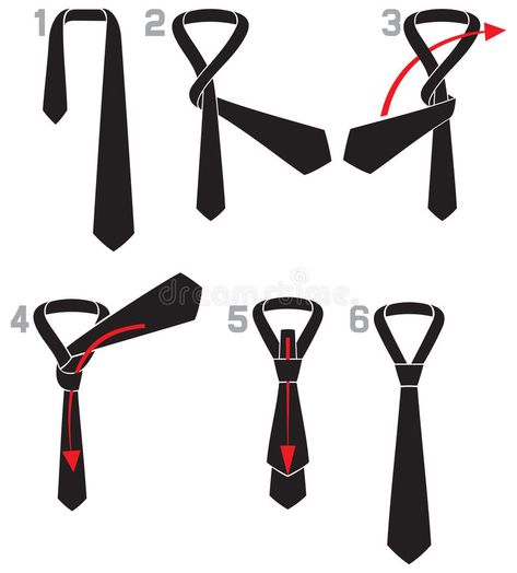 Cool Tie Knots, Tie Knots Men, Four In Hand Knot, Simpul Dasi, Tie Knot Styles, Tie A Necktie, Neck Tie Knots, Make A Tie, Ties Mens Fashion