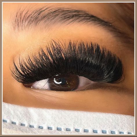 Picture of a mega volume eyelash extension set with cat eye styling Lash Photos, Volume Eyelash Extensions, Eyelash Extension, Eyelash Extensions, Cat Eye, Eyelashes, Lashes, Photo And Video, On Instagram