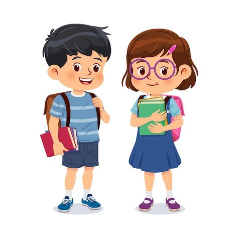 Student Pictures Cartoon, Student Drawing Cartoon, Student Illustration School, School Children Photos, Cartoon Kids Character, Student Cartoon Character, Kid Cartoon Characters, School Kids Cartoon, Student Pic