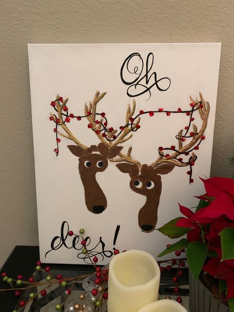 Christmas Family Art Projects, Christmas Art With Handprints, Handprint Art Christmas Kids, Reindeer Feet Craft, Deer Footprint Craft Christmas, Christmas Handprint Art Keepsake Crafts, Hand Footprint Christmas Art, Reindeer Hand Print Craft, Kids Christmas Hand And Footprint Crafts