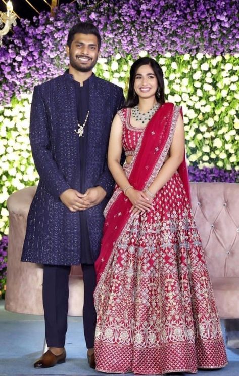 Dress Colour Combination, Couple Dress Matching Indian, Bride And Groom Indian Wedding Outfit, Couple Dress Matching, Groom Indian Wedding Outfits, Wedding Matching Outfits, Groom Colours, Combination Dresses, Colour Combinations Fashion